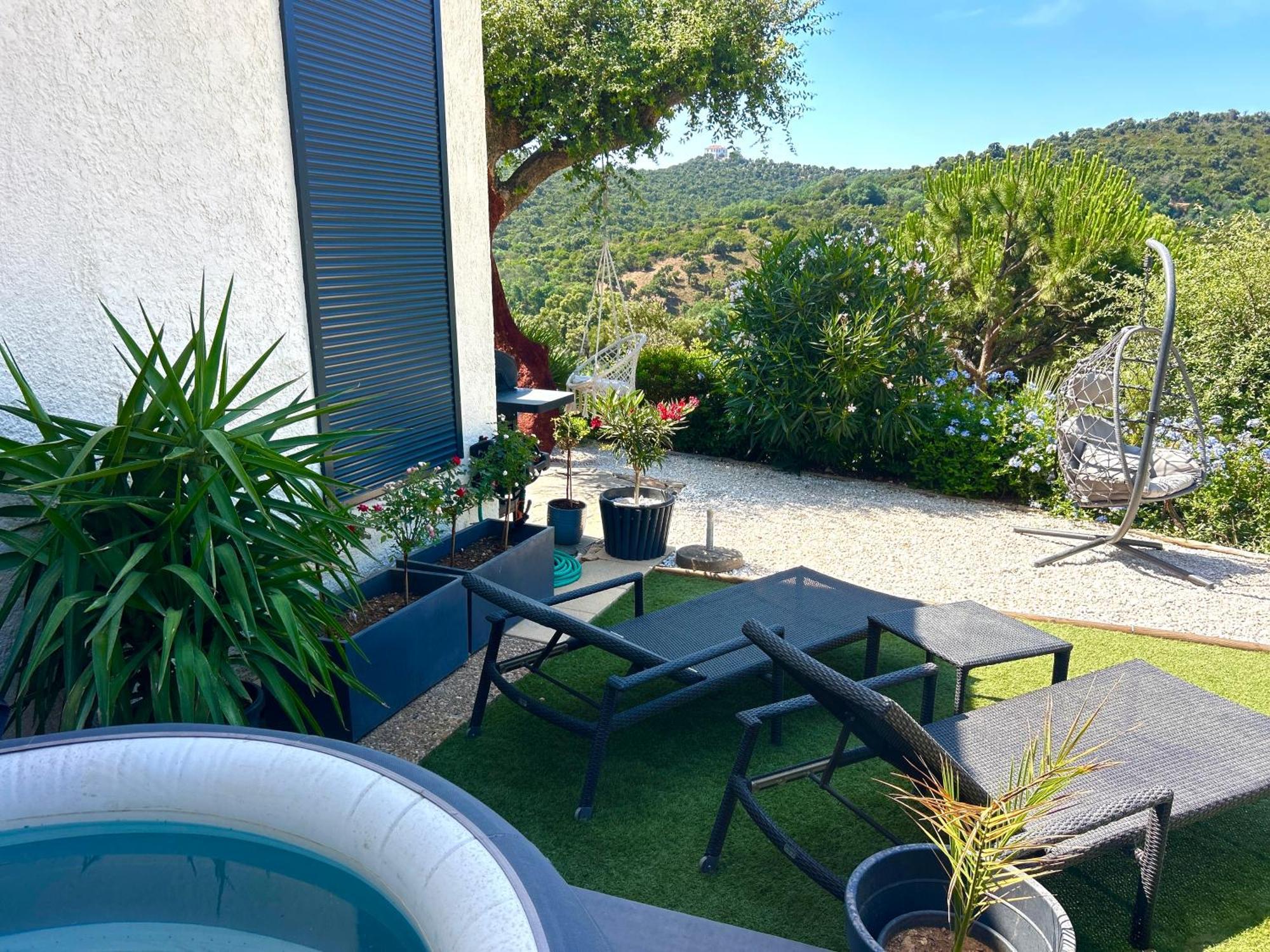 Belle Chambre Privee Avec Le Jardin Privatif Et Le Jacuzzi Кавалере-сюр-Мер Екстериор снимка